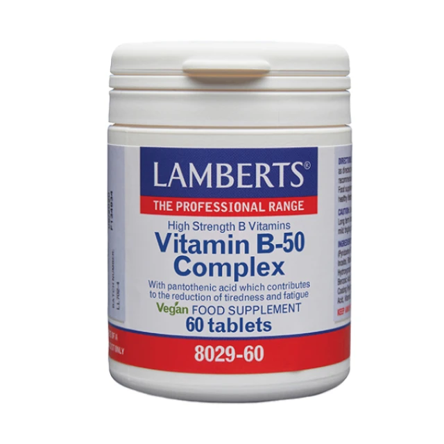 Lamberts B-50 Complex Specialized High Potency Nutritional Formula...