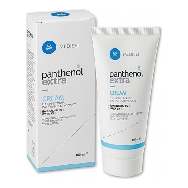 Panthenol Extra Cream 5% Urea Ενυδατική Κρέμα Για Ερεθισμένες Ευαίσθητες Επιδερμίδες 100ml
