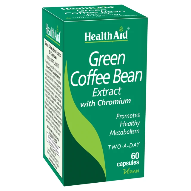 Health Aid Green Coffee Bean Extract Dietary Supplement with Green Coffee Bean Extract...