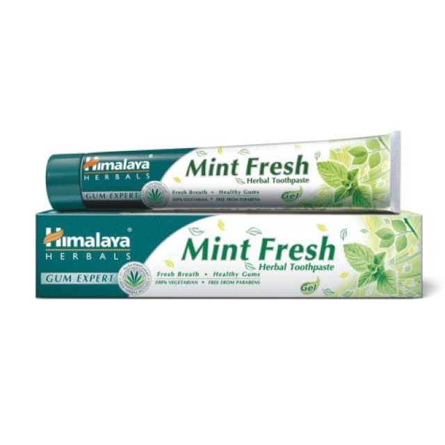 Himalaya Wellness Mint Fresh Herbal Φυτική Οδοντόκρεμα για Δροσερή Αναπνοή και Ευαίσθητα Ούλα, 75ml