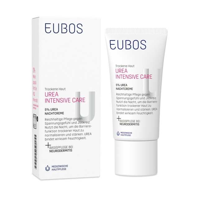 Eubos Urea 5% Intensive Care Ενυδατική Κρέμα Προσώπου, 50ml