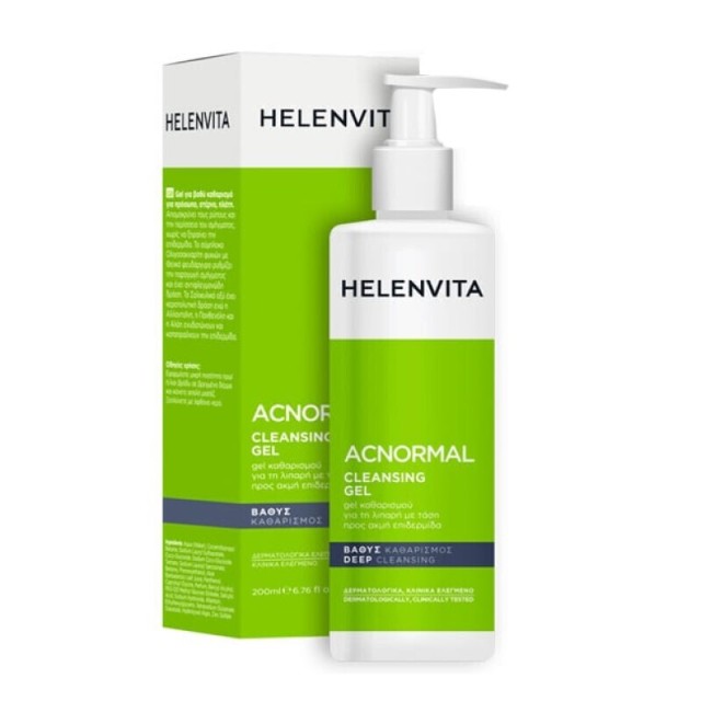 Helenvita Acnormal Gel Καθαρισμού για Λιπαρές Επιδερμίδες, 400ml
