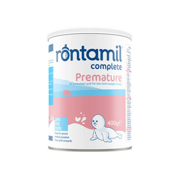 Rontamil Complete Premature Γάλα Για Πρόωρα και Λιποβαρή Βρέφη, 400gr