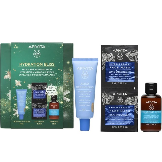 Apivita Promo Hydration Bliss με Aqua Beelicious Λεπτόρρευστη Ενυδα...