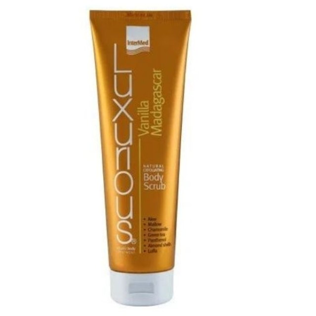 Luxurious Body Scrub Vanilla Madagascar Κρέμα Απολέπισης Σώματος, 300ml