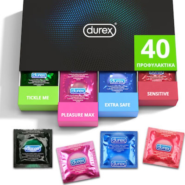Durex Προφυλακτικά Surprise Me, 40 Τεμάχια