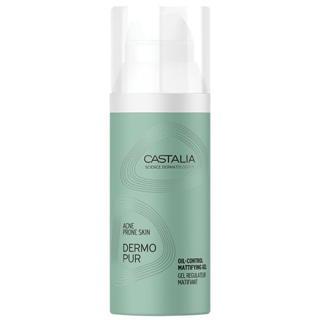 Castalia Dermopur Oil Control Mattifying Gel για τη Λιπαρή Επιδερμί...