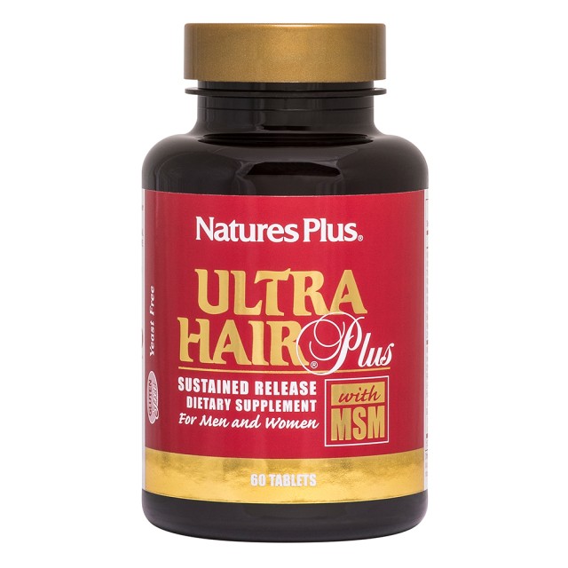 Natures Plus Ultra Hair Plus για τα Μαλλιά, 60 Ταμπλέτες