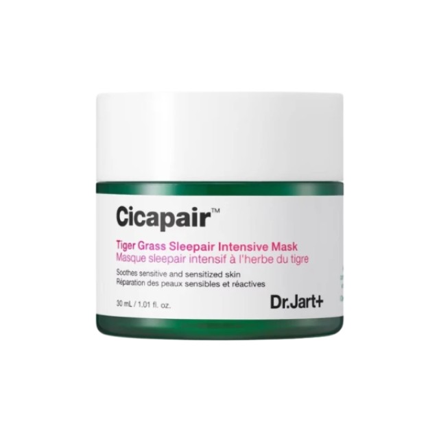 Dr.Jart Cicapair Tiger Grass Sleepair Intensive Mask Μάσκα Ύπνου με Ενυδατική & Καταπραϋντική Δράση, 30ml