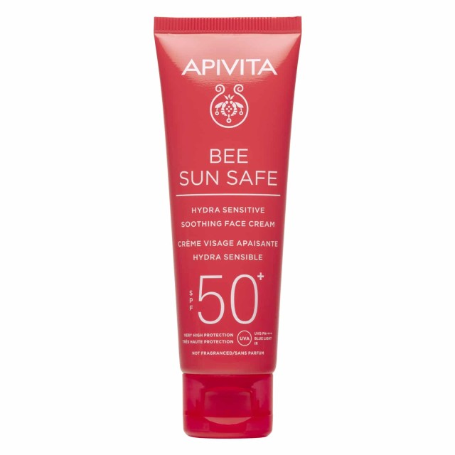 Apivita Bee Sun Safe Καταπραϋντική Αντηλιακή Κρέμα Προσώπου Για Ευα...