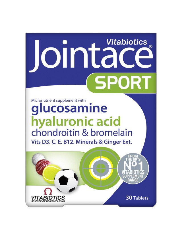 Vitabiotics Jointace Sport Για Όσους Αθλούνται Και Για τις Αρθρώσεις, 30 Ταμπλέτες