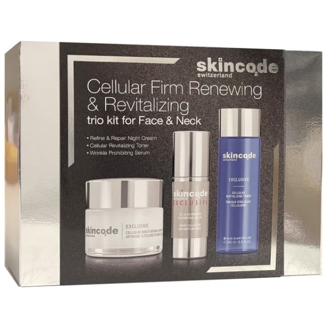 Skincode Xmas Limited Edition Black Trio με Εxclusive Cellular Nigh...