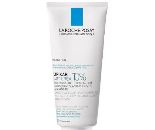 La Roche Posay Lipikar Urea 10% Ενυδατικό Γαλάκτωμα Σώματος με Ουρία για Ξηρές Επιδερμίδες, 200ml