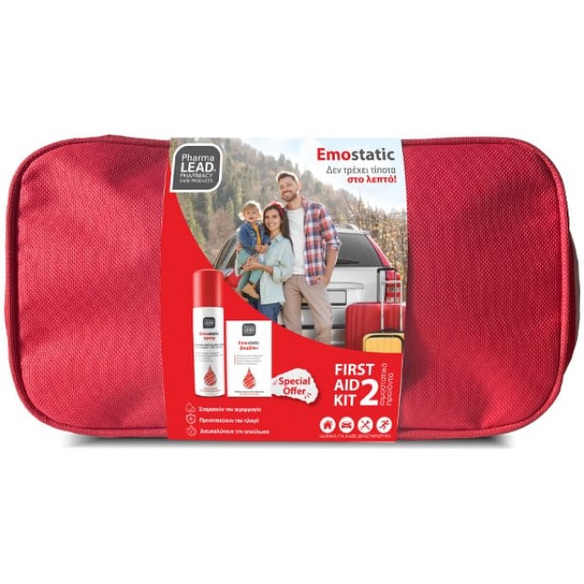 Pharmalead Emostatic First Aid Kit 2 με Αιμοστατικό Σπρέι 60ml + Αι...