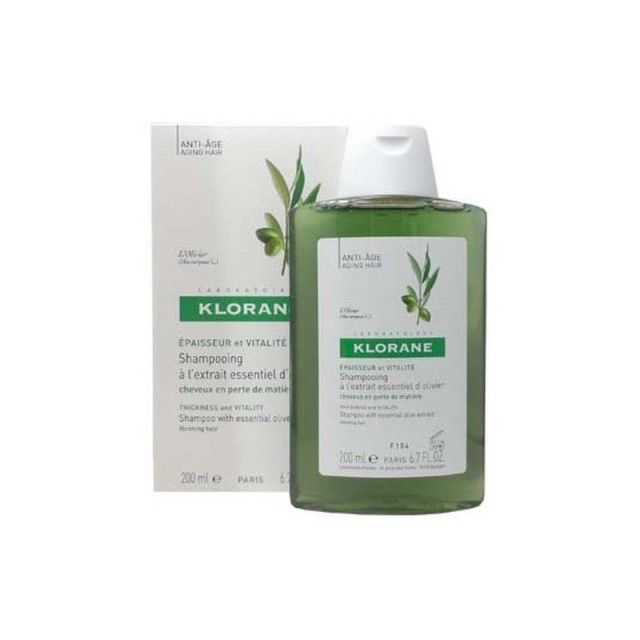 Klorane Thickness & Vitality Essential Olive Shampoo 200ml