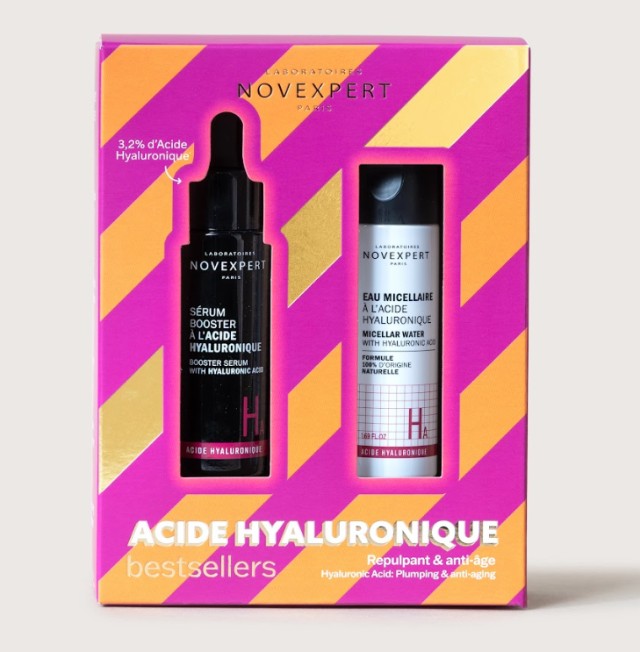 Novexpert Promo Booster Serum with Hyaluronic Acid 30ml + Micellar Water with Hyaluronic Acid 50ml
