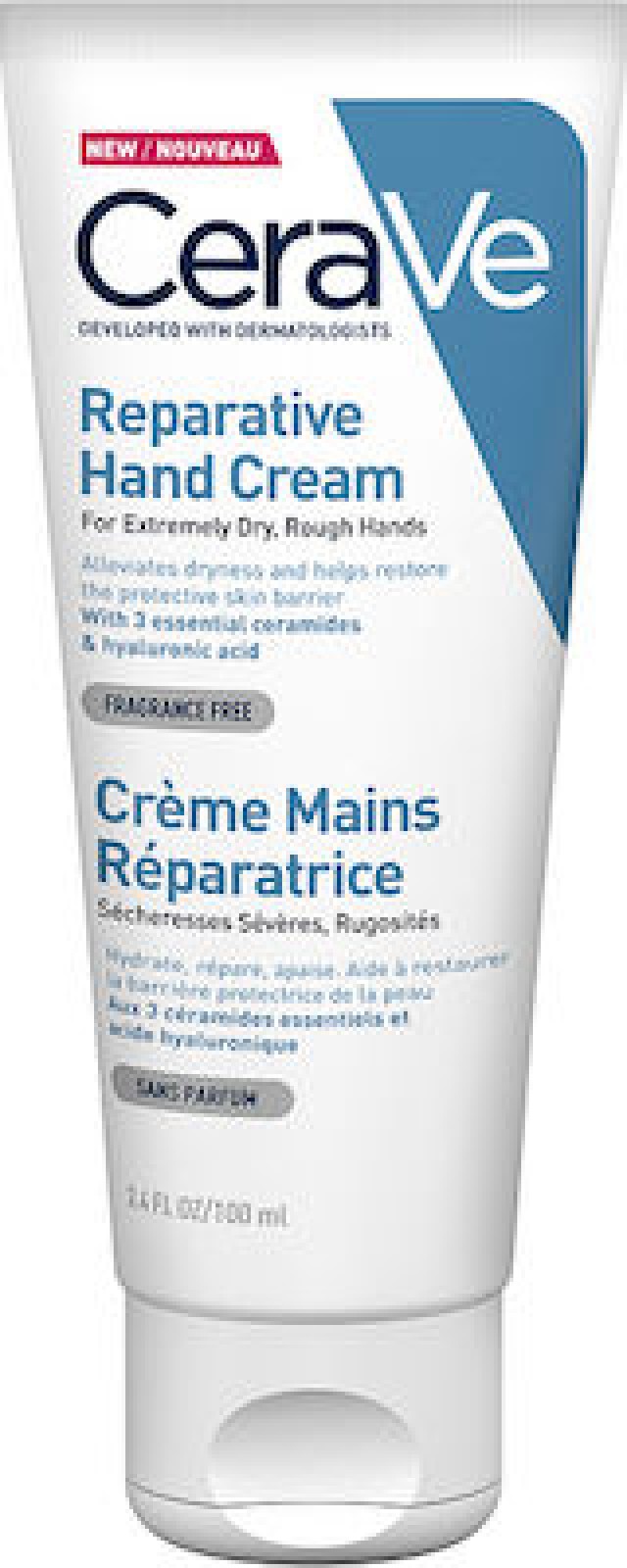 CeraVe Reparative Hand Cream Επανορθωτική Κρέμα Χεριών +25% Επιπλέον Προϊόν, 100ml