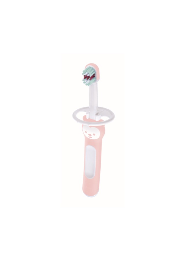 Mam Babys Brush Βρεφική Οδοντόβουρτσα Με Ασπίδα Προστασίας 6m+, 1 Τεμάχιο