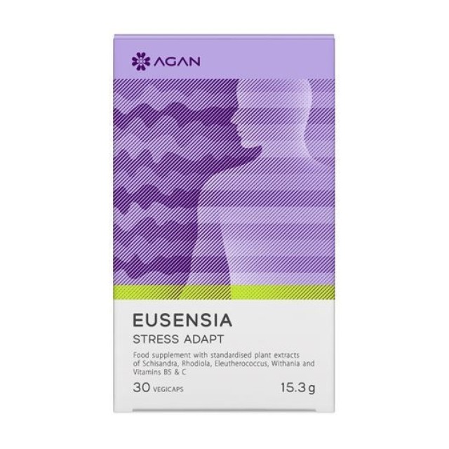 Agan Eusensia Stress Adapt Συμπλήρωμα Διατροφής για την Διαχείριση ...