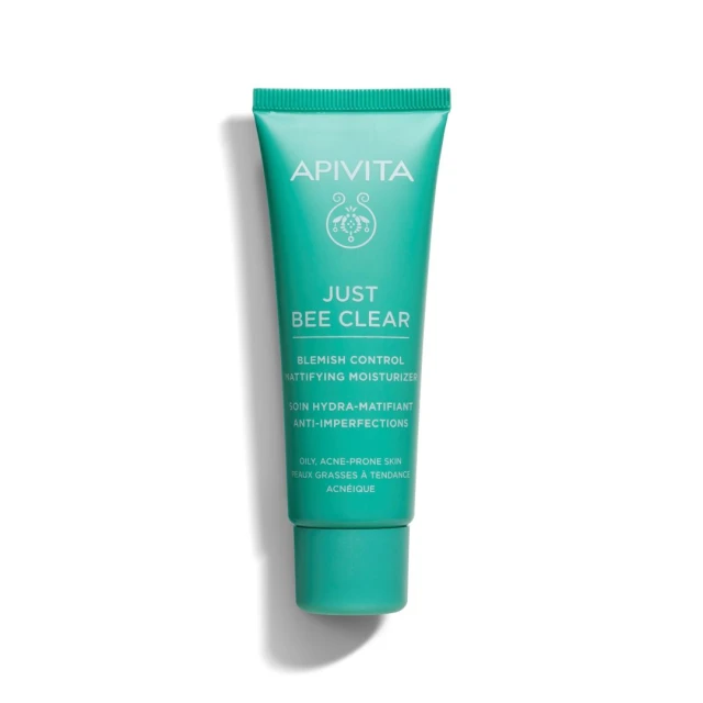 Apivita Just Bee Clear Anti-Blemish Cream Hydration & Matte Effect...
