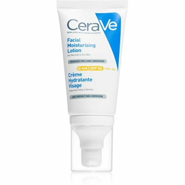 CeraVe Moisturizers Αντηλιακή Κρέμα Προσώπου SPF50, 52ml