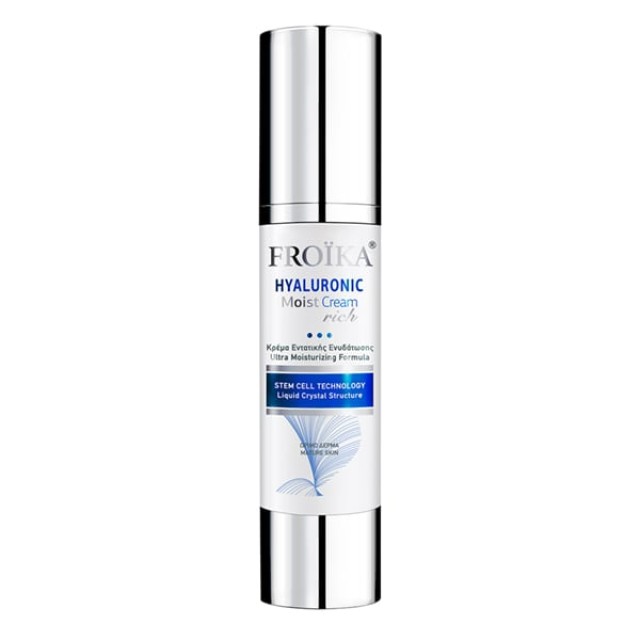 Froika Hyaluronic Moist Cream Rich Κρέμα Εντατικής Ενυδάτωσης για τ...
