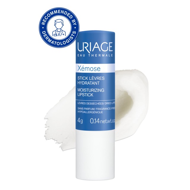 Uriage Xemose Moisturizing Lipstick Ενυδατικό & Επιδιορθωτικό Στικ Χειλιών 4gr