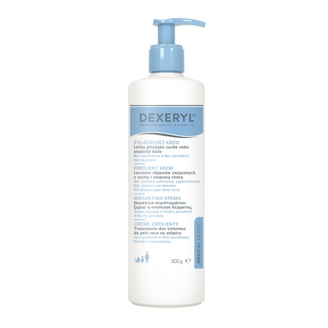 Dexeryl Emollient Cream Μαλακτική Κρέμα για Ξηρό και Ατοπικό Δέρμα,...