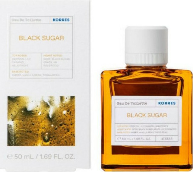 Korres Black Sugar Eau De Toilette Γυναικείο Άρωμα, 50ml