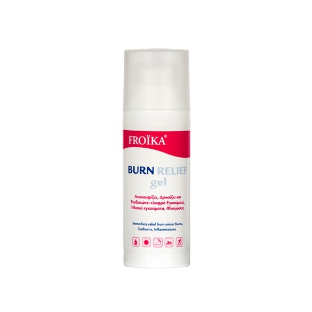 Froika Burn Relief Gel Γέλη για Εγκαύματα και Ηλιακά Εγκαύματα, 40ml