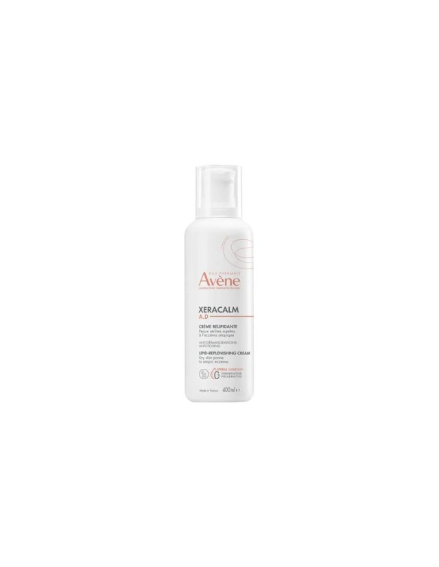 Avene XeraCalm A.D Κρέμα Για Αναπλήρωση των Λιπιδίων, 400ml