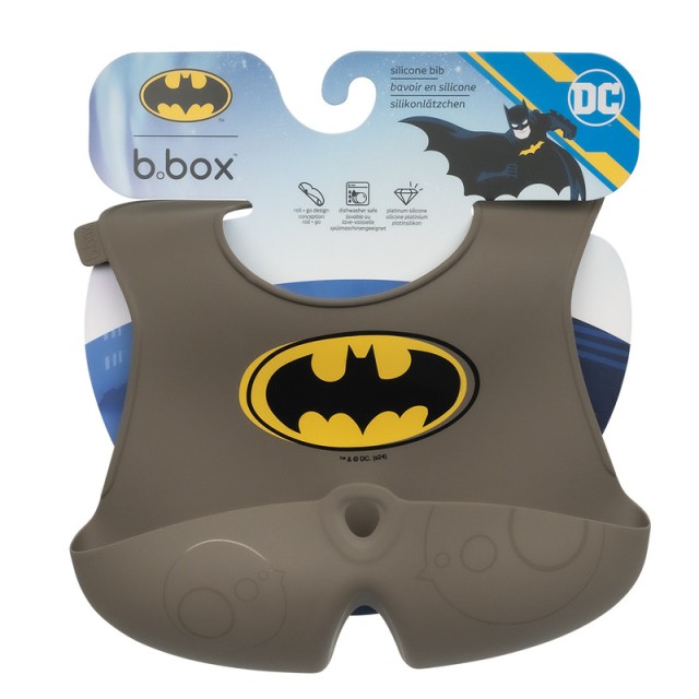 b.box Batman Silicone Bib