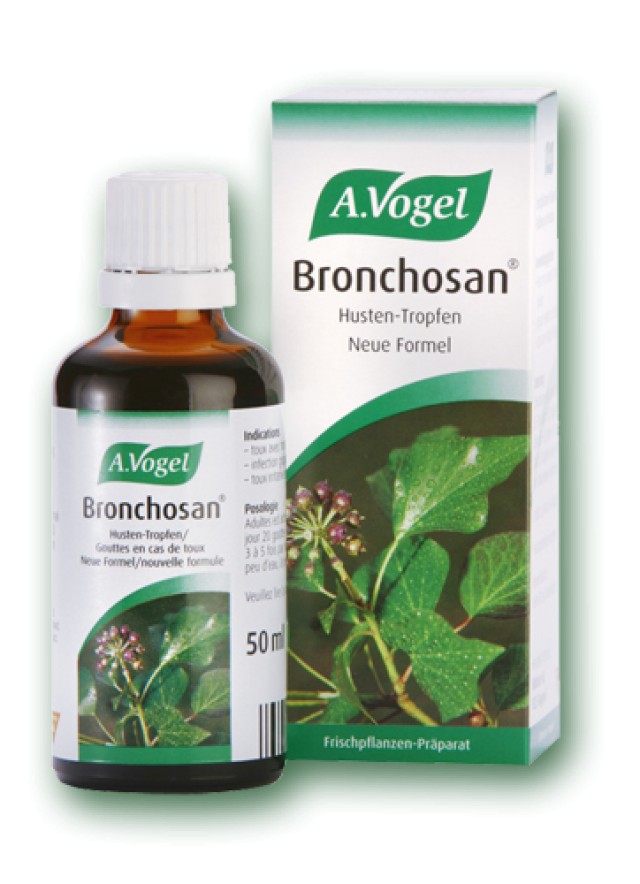 A.Vogel Bronchosan Σταγόνες Για Τον Βήχα, 50ml