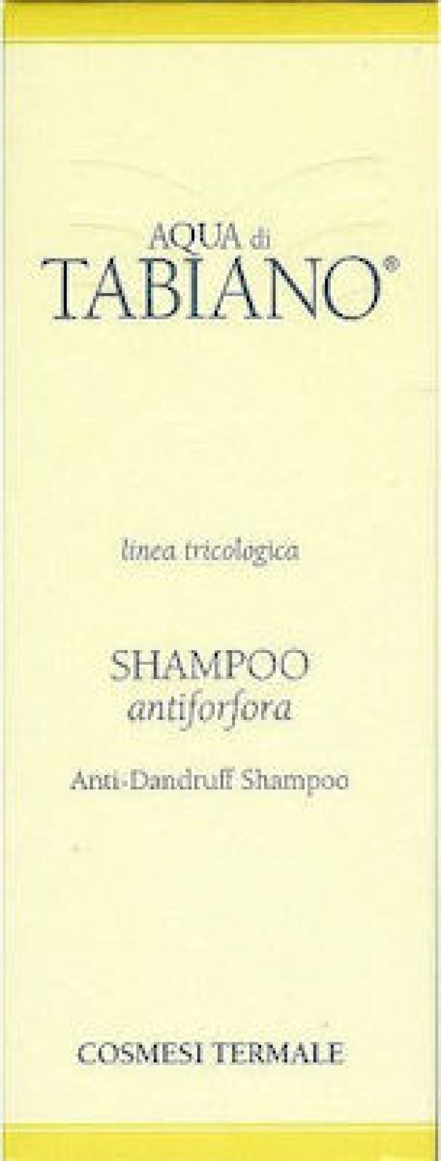 Tabiano Aqua Di Tabiano Antiforfora Shampoo 200ml
