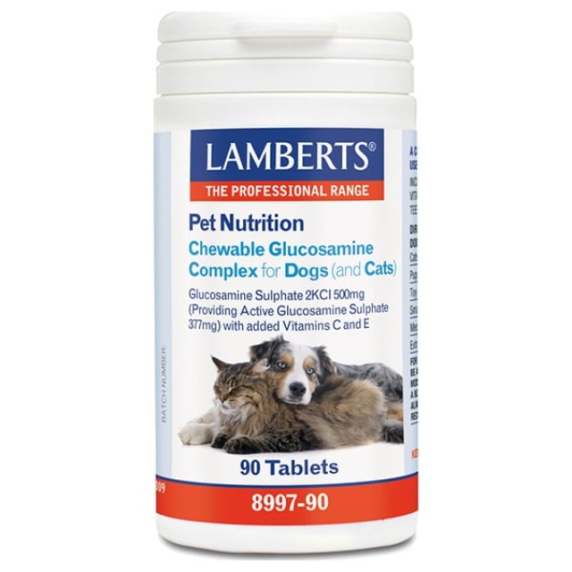 Lamberts Pet Nutrition Glucosamine For Pets Συμπλήρωμα για τις Αρθρ...