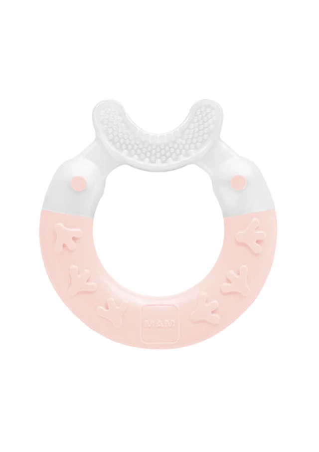 Mam Bite & Brush Multi-ring Toothbrush Made of PP 3m+ For Girls...
