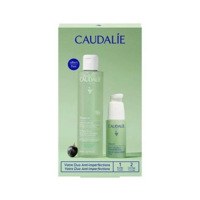 Caudalie Promo Vinopure Blemish Control Salicylic Serum Ορός Προσώπ...