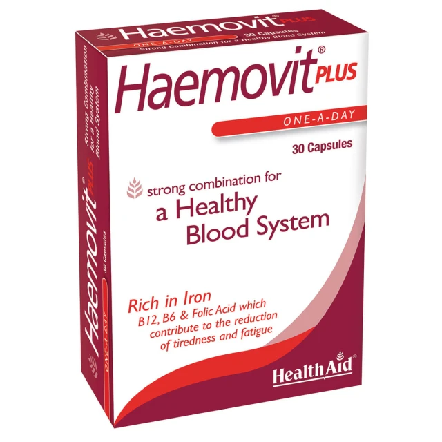 Health Aid Haemovit Plus Dietary Supplement with Iron, Vitamin B...