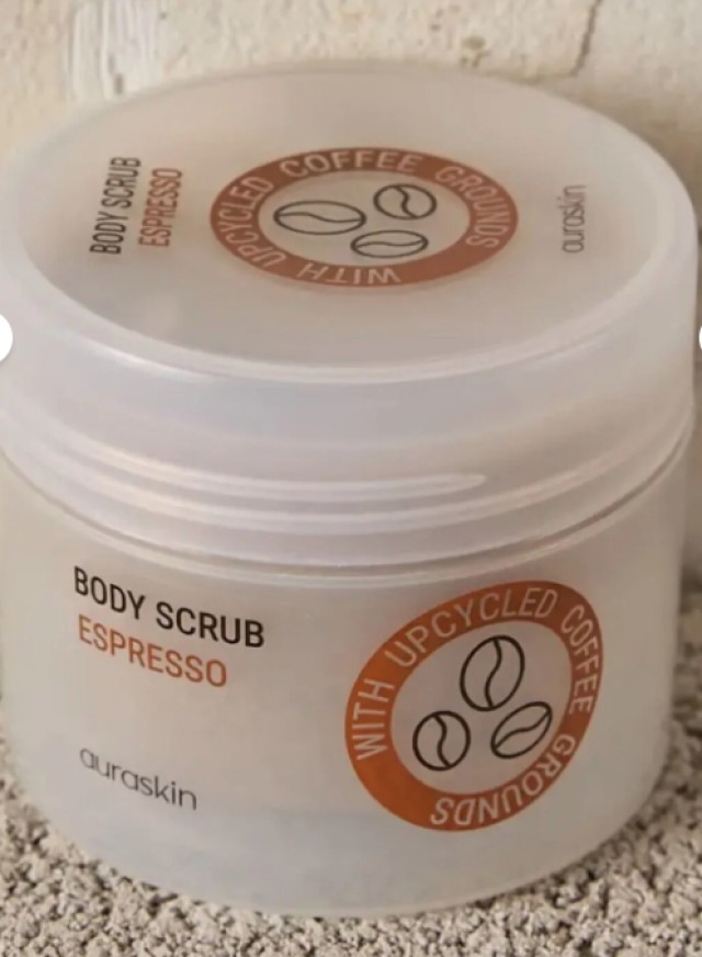 Auraskin Beauty Body Scrub – Εσπρέσο, 200 ml