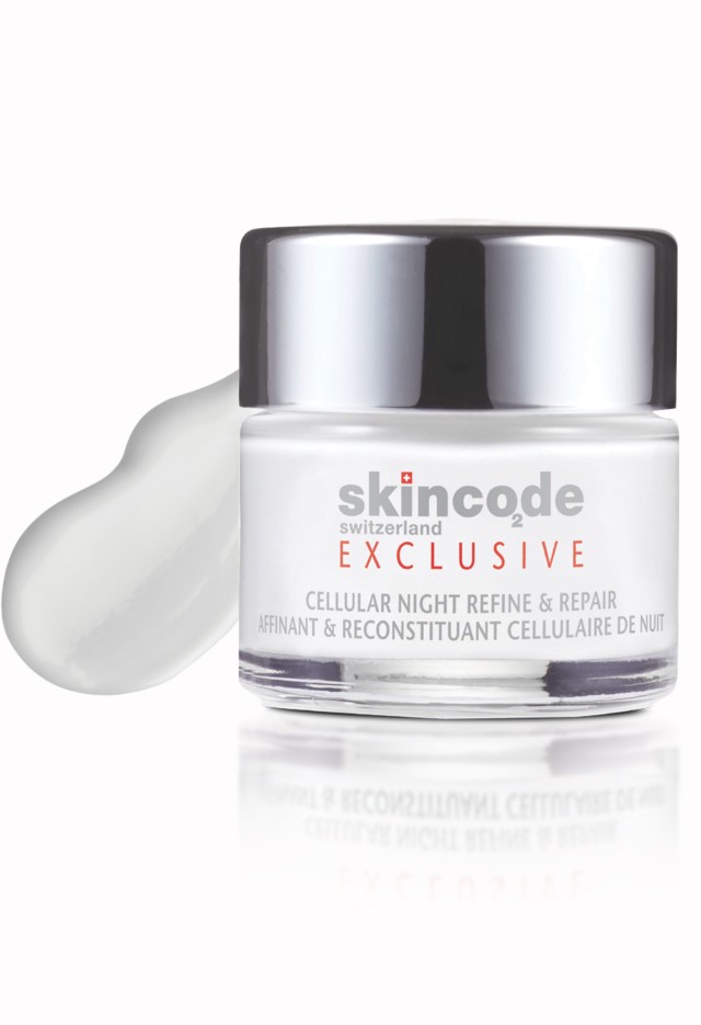 Skincode Cellular Night Refine & Repair Αναδομητική Κρέμα Προσώπου, 50ml