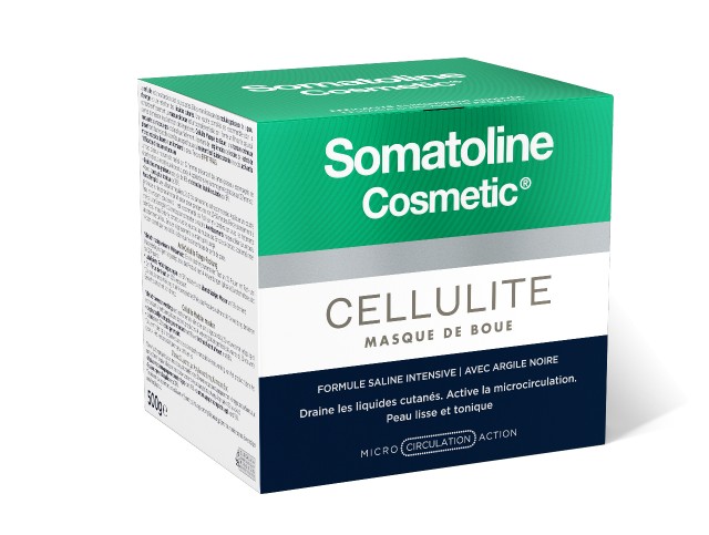 Somatoline Cosmetic Anti Cellulite Masque Μάσκα Σώματος με Άργιλο Κατά της Κυτταρίτιδας, 500 ml