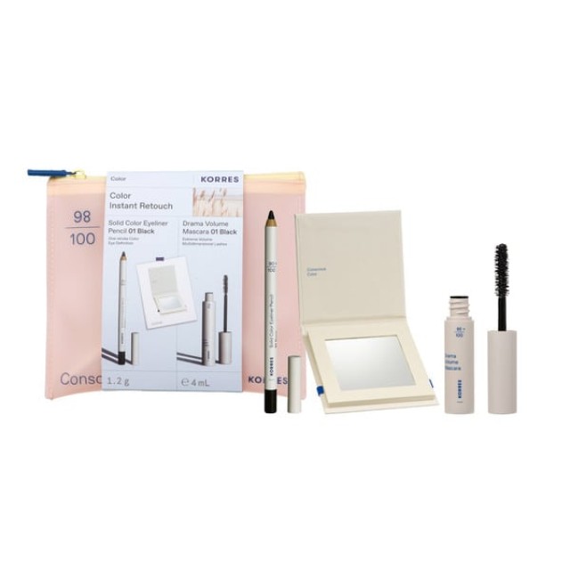 Korres Promo Color Instant Retouch με Solid Color Eyeliner Pencil Μ...