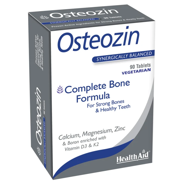Health Aid Osteozin Dietary Supplement with Calcium, Magnesium, Ps...
