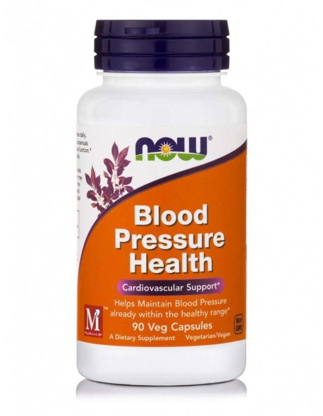 Now Blood Pressure Health w/Hawthorn Berry 300 mg, 90 Φυτικές Κάψουλες