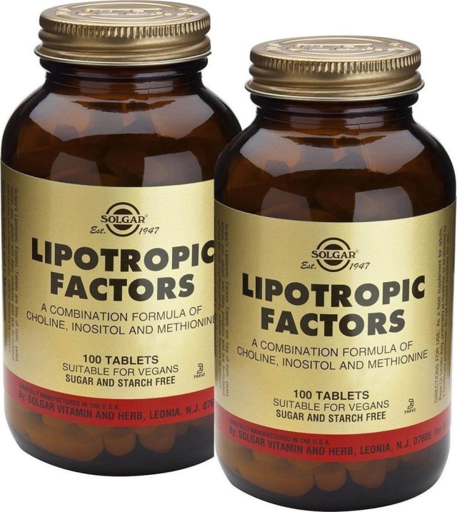 Solgar Promo Lipotropic Factors 2 x 50 ταμπλέτες