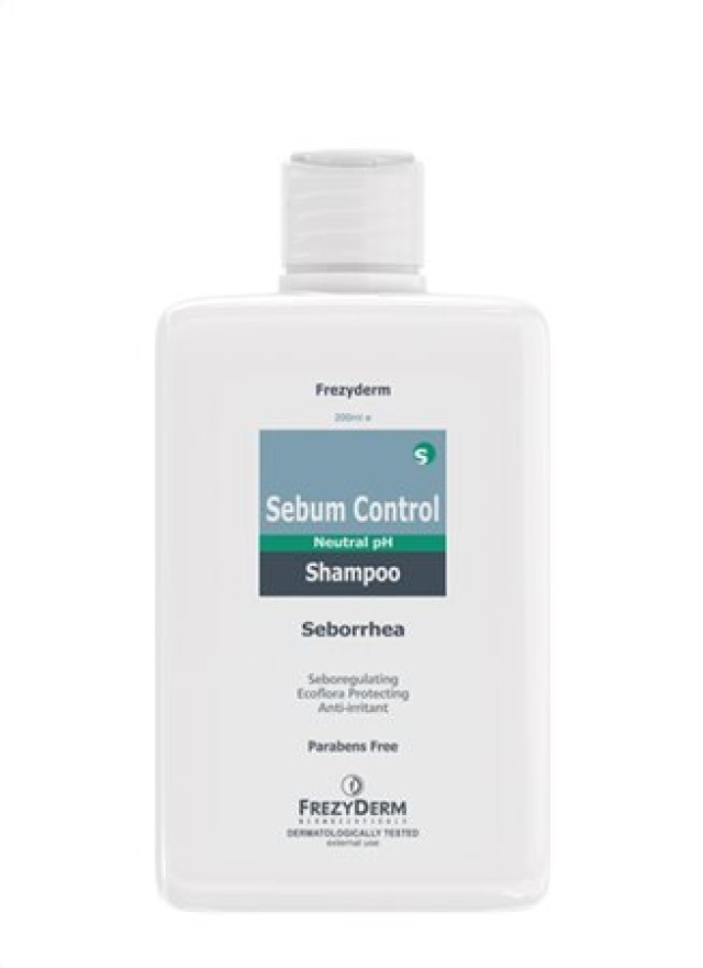 Frezyderm Sebum Shampoo Control Σαμπουάν Για τη Σμηγματορροϊκή Δερματίτιδα & τη Λιπαρότητα 200ml